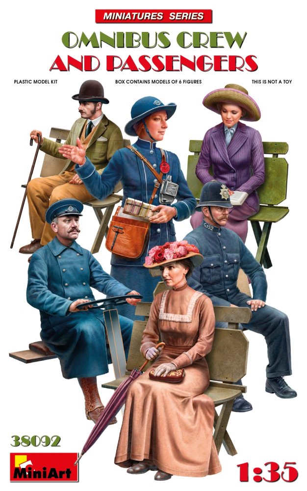 1/35 Omnibus Crew and Passengers (6 fig.)