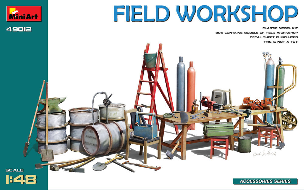 1/48 Field Workshop (incl. decals)
