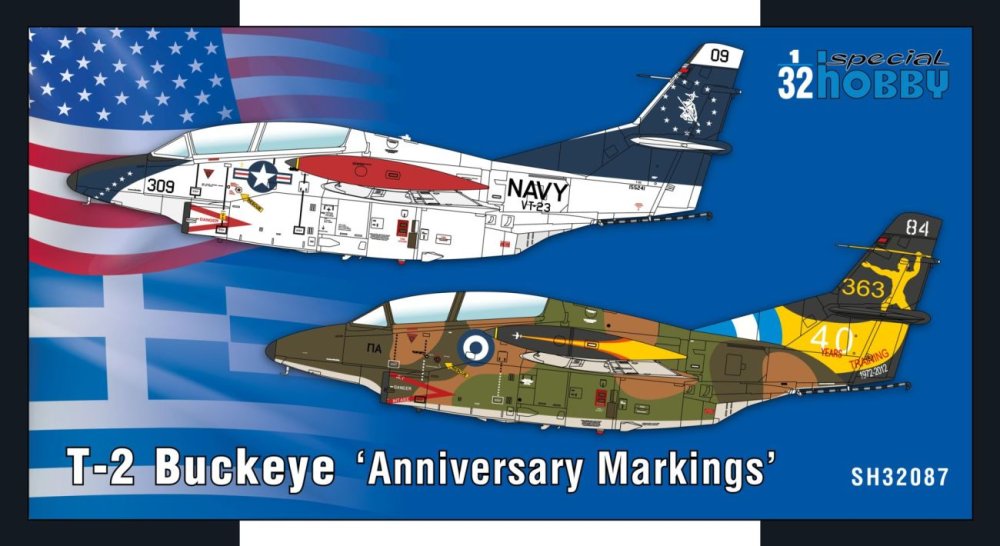 1/32 T-2 Buckeye 'Anniversary Markings'