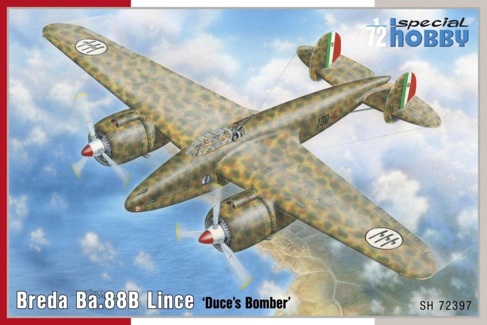 1/72 Breda Ba.88B Lince 'Duce's Bomber' (re-issue)