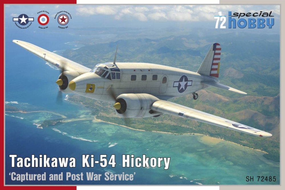 1/72 Tachikawa Ki-54 Hickory Captured&Post War S.