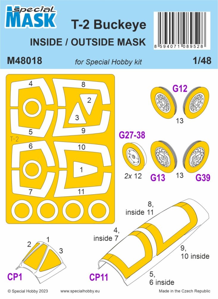 1/48 Mask T-2 Buckeye (SP.HOBBY)