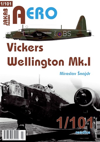 Publ. AERO - V.Wellington Mk.I (CZ text) re-issue
