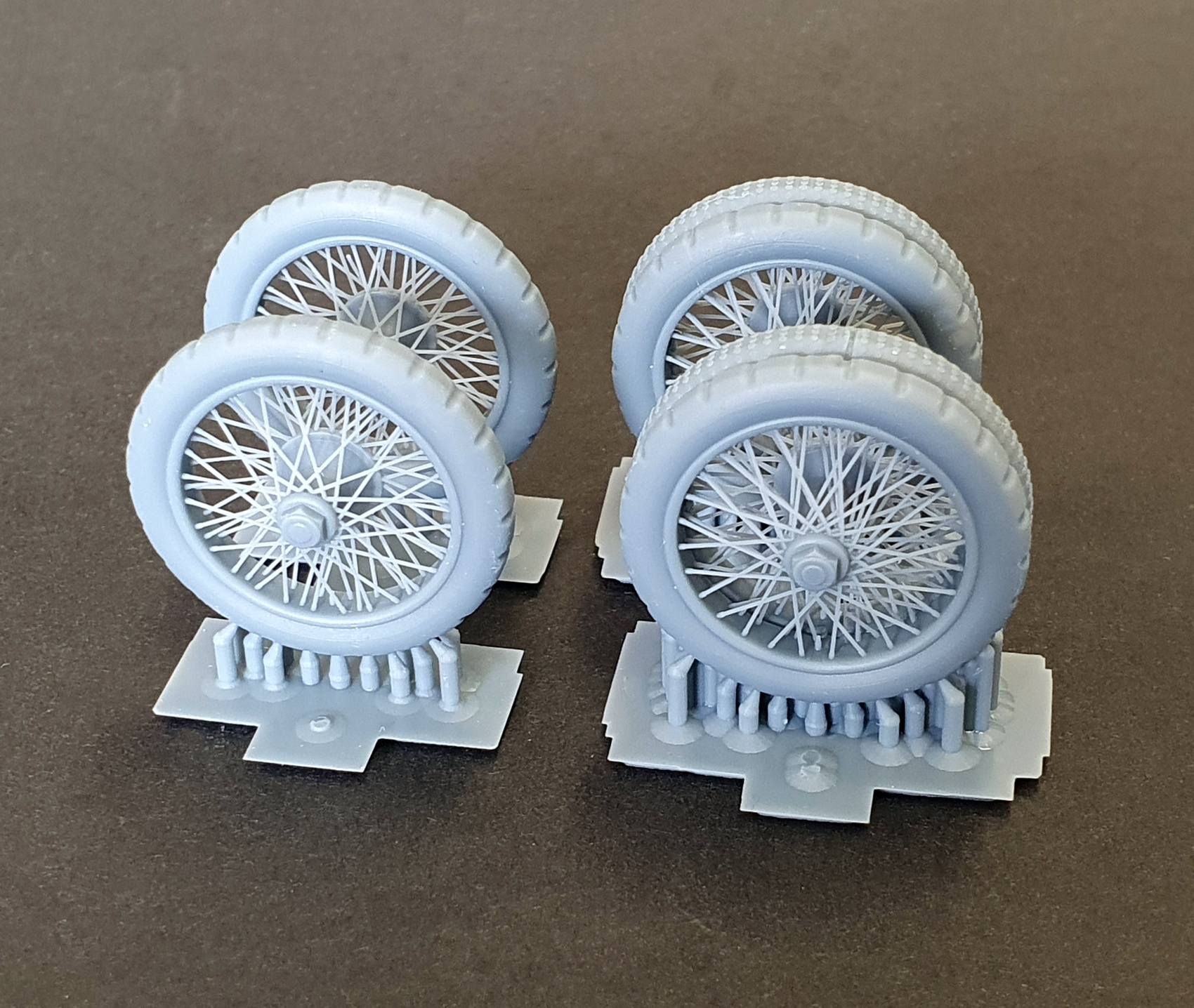 1/35 Wheels set for Minervy WWI (3D Print)