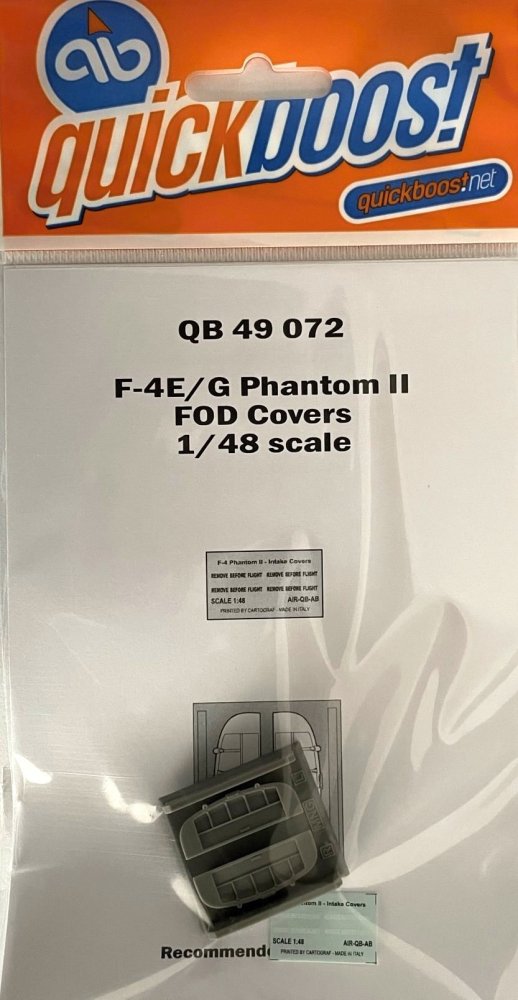 1/48 F-4E/G Phantom II FOD covers (MENG)