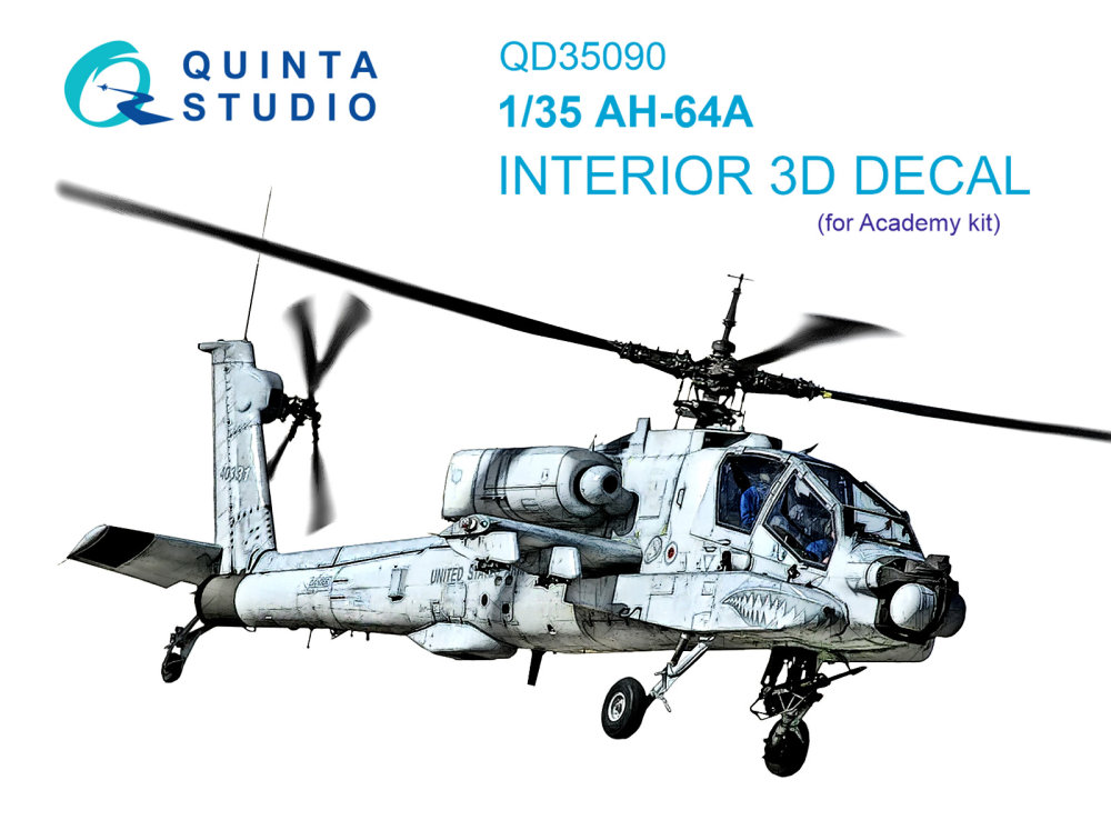 1/35 AH-64A 3D-Print.&colour.Interior (ACAD)