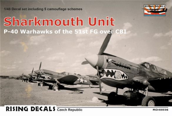 1/48 Decal Sharkmouth Unit (5x camo)