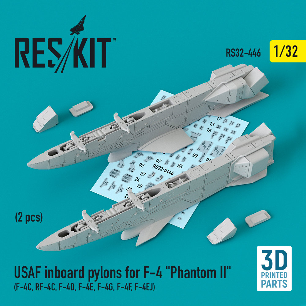 1/32 USAF Inboard pylons for F-4 'Phantom II' (2x)