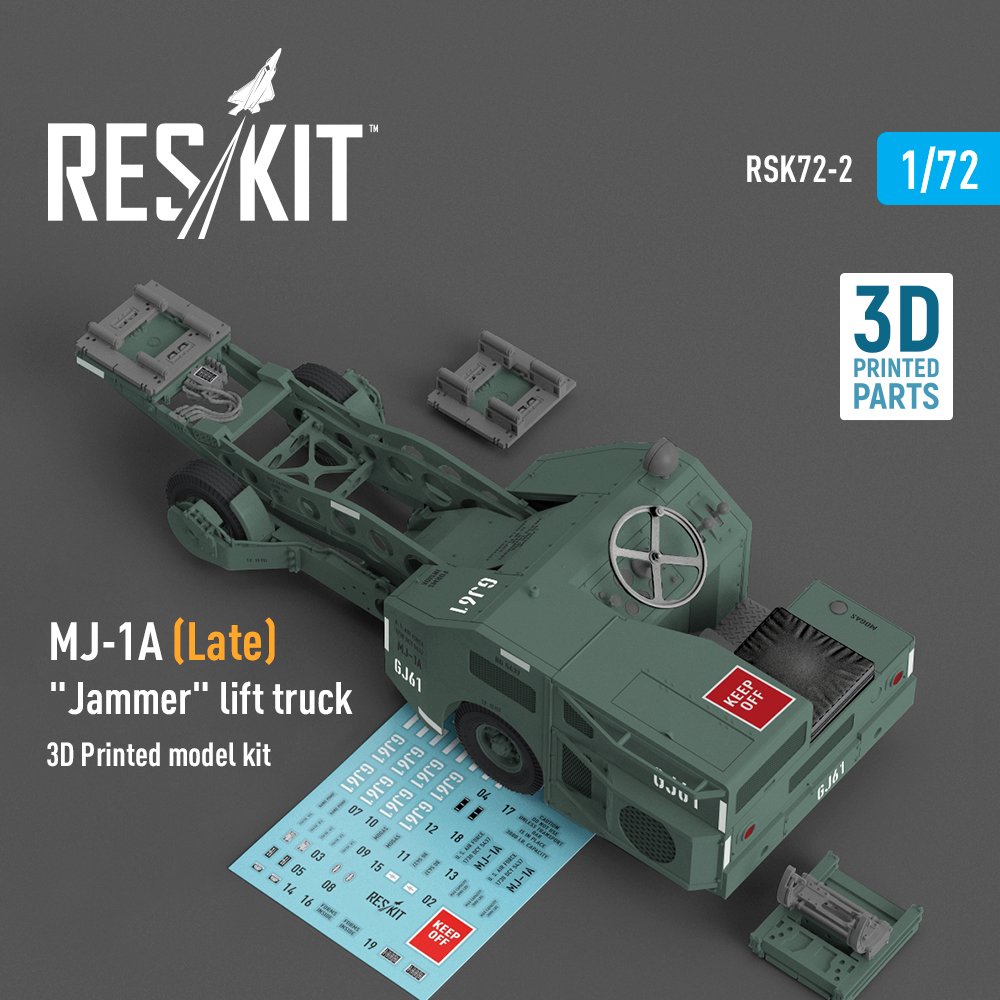 1/72 MJ-1A Late 'Jammer' lift truck (3D model)