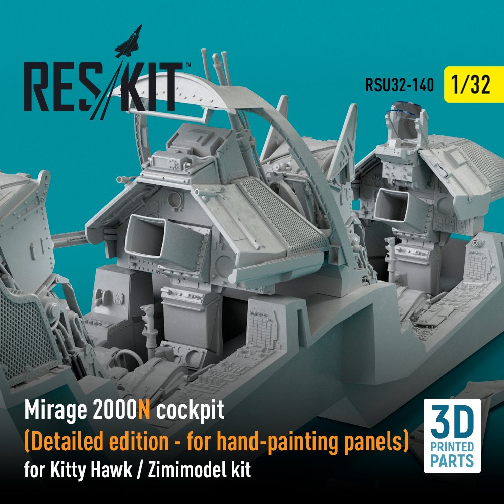 1/32 Mirage 2000N cockpit Detailed edition (KITTY)