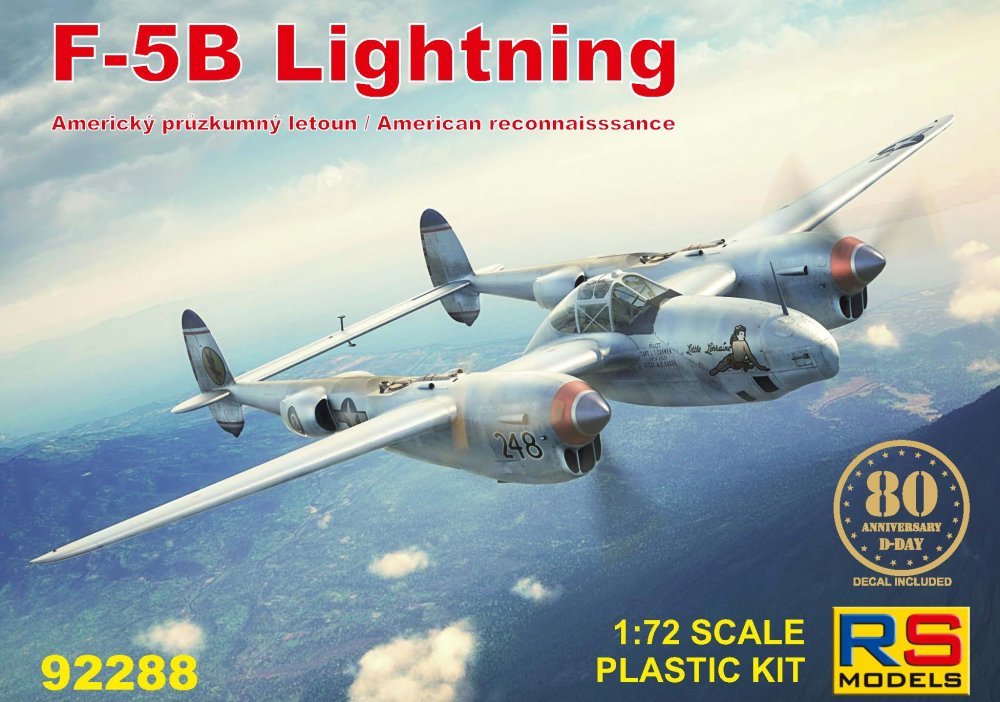 1/72 F-5B Lightning (ex-ACAD, 2x USA, France)