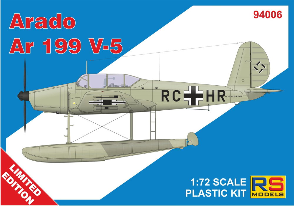 1/72 Arado Ar 199 V-5 Testing aircraft, 1941