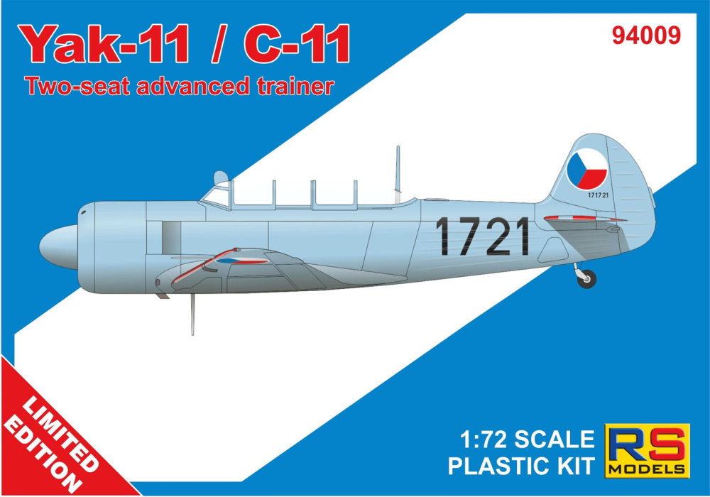 1/72 Yak-11 / C-11 Two-seat advanced trainer