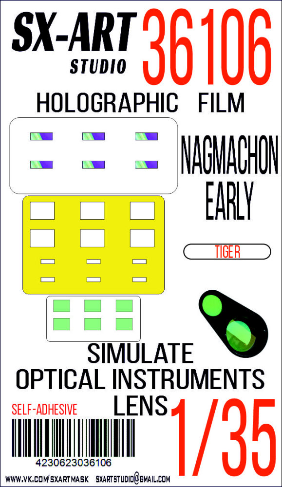 1/35 Holographic film Nagmachon Early (TIGER M.)