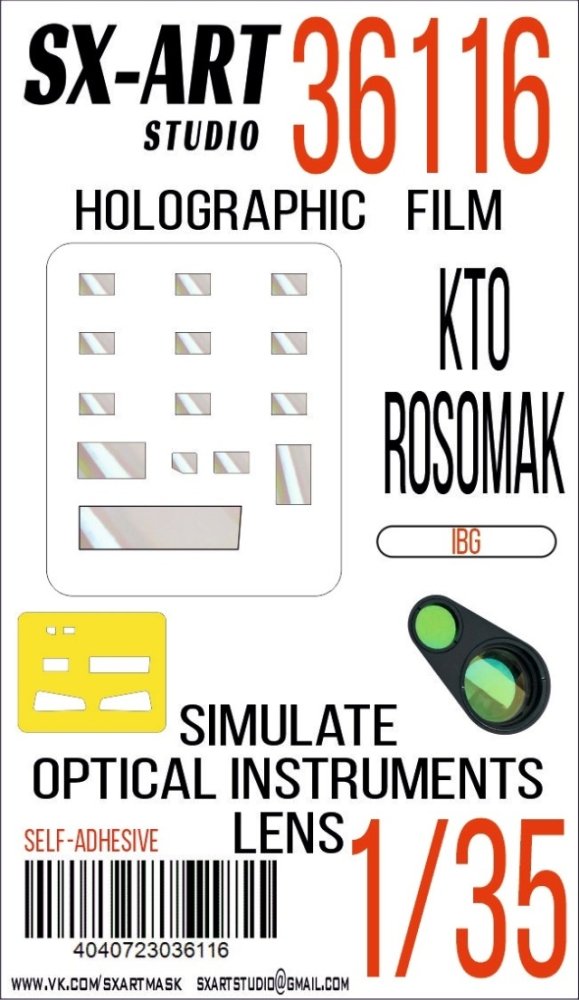 1/35 Holographic film KTO Rosomak (IBG)