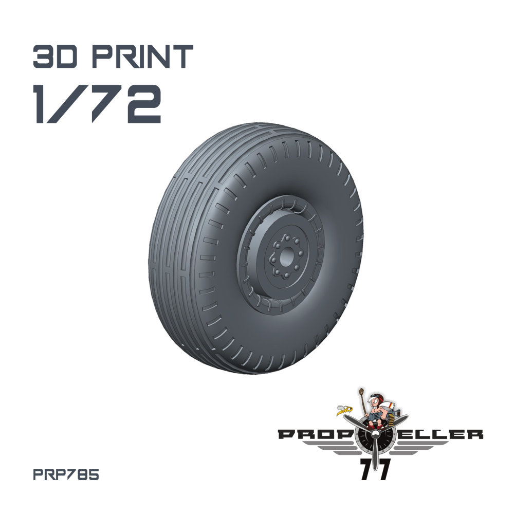 1/72 Ilyushin IL-2 Shturmovik wheels (TAM)