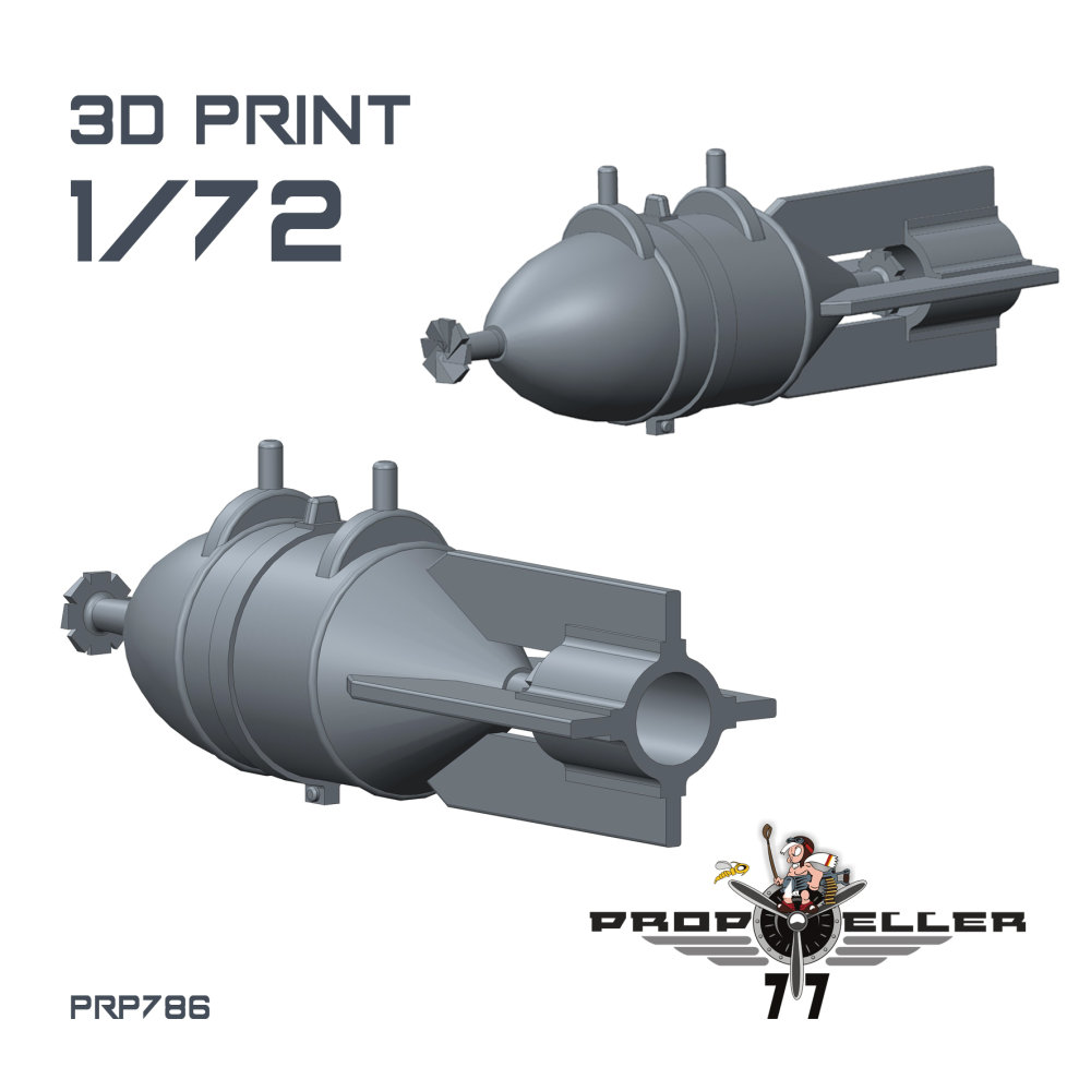 1/72 FAB-100 Soviet WWII bombs (2 pcs.)