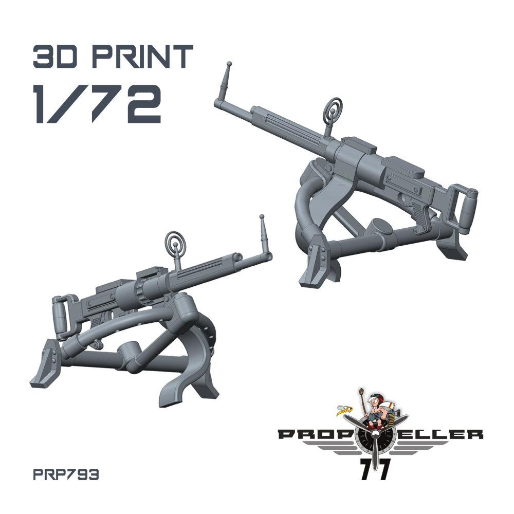 1/72 IL-2M machine guns SHKAS 7-62 