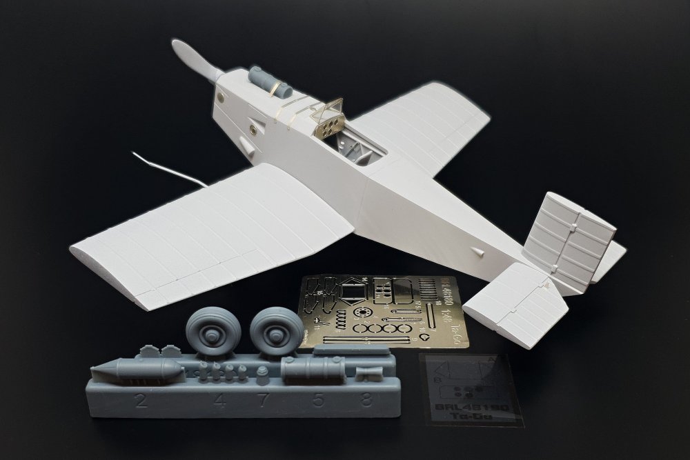 1/48 Kokusai Ta-Go - resin & PE set (BRENGUN)