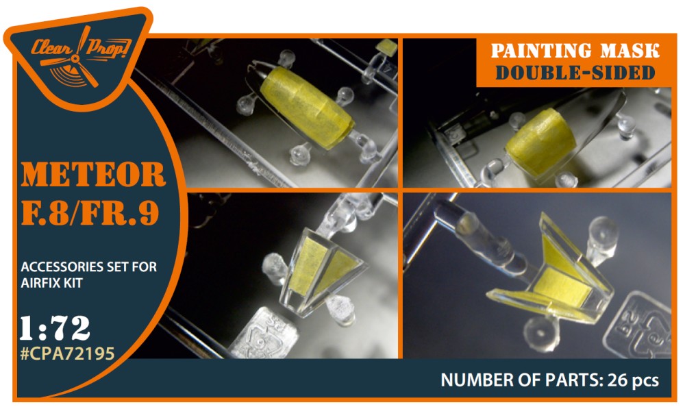 1/72 Meteor F.8/FR.9 paint.mask double-sided (AIR)