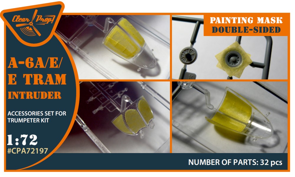 1/72 A-6A/E/E Tram Intruder double-sided mask