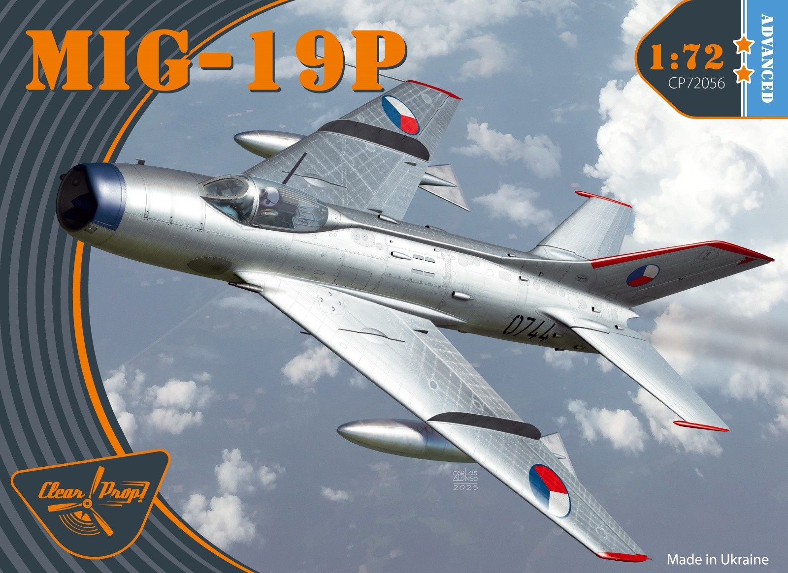 1/72 MiG-19P ADVANCED Kit (5x camo)