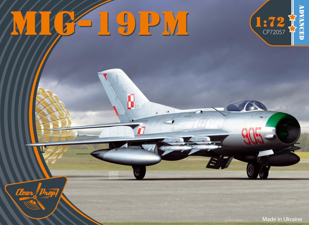 1/72 MiG-19PM ADVANCED Kit (7x camo)