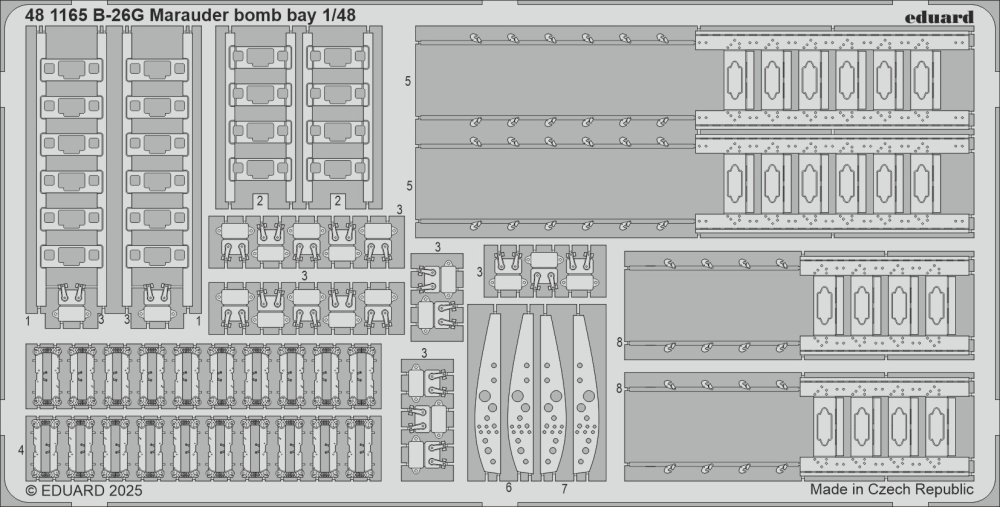 SET B-26G Marauder bomb bay (ICM)