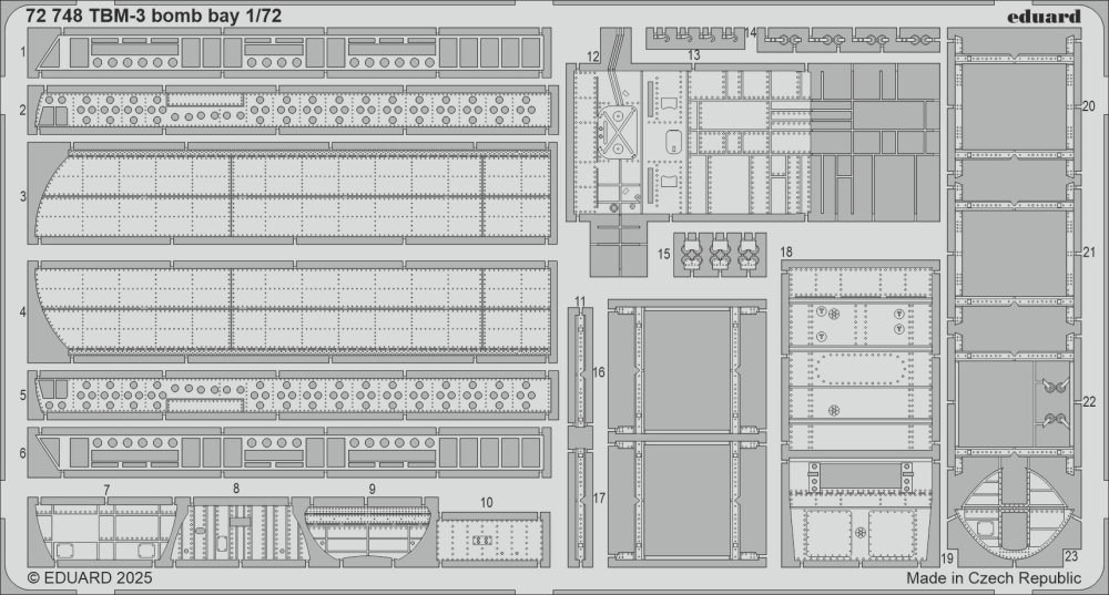 SET TBM-3 bomb bay (HOBBYB)
