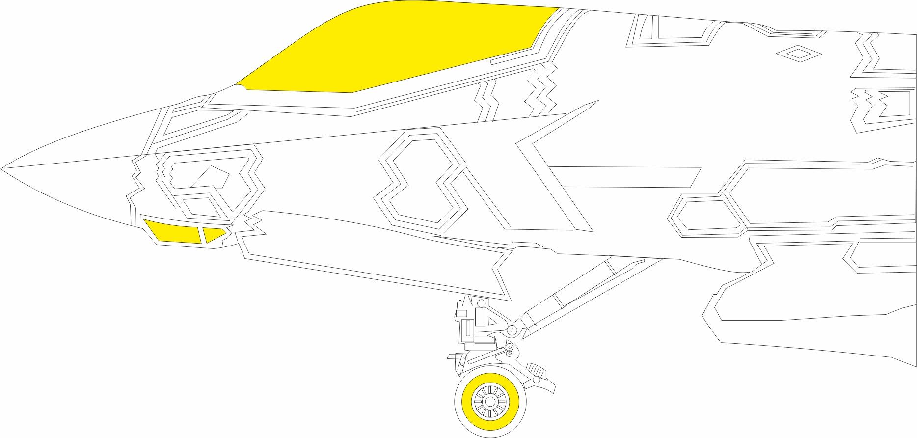 Mask 1/72 F-35A (REV)