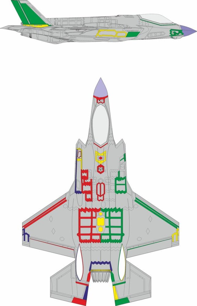 Mask 1/72 F-35A RAM coating early (REV)