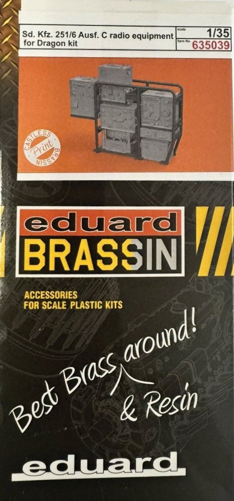 BRASSIN 1/35 Sd.Kfz. 251/6 Ausf. C radio equipment