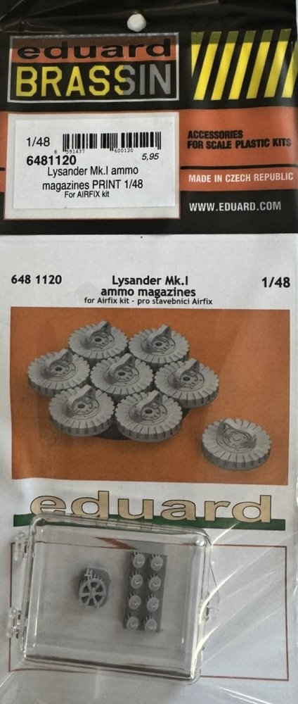 BRASSIN 1/48 Lysander Mk.I ammo magazines PRINT