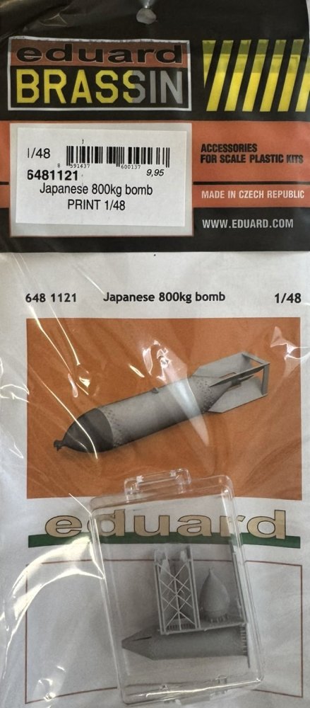 BRASSIN 1/48 Japanese 800kg bomb PRINT