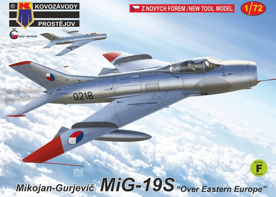 1/72 MiG-19S 'Over Eastern Europe' (4x camo)