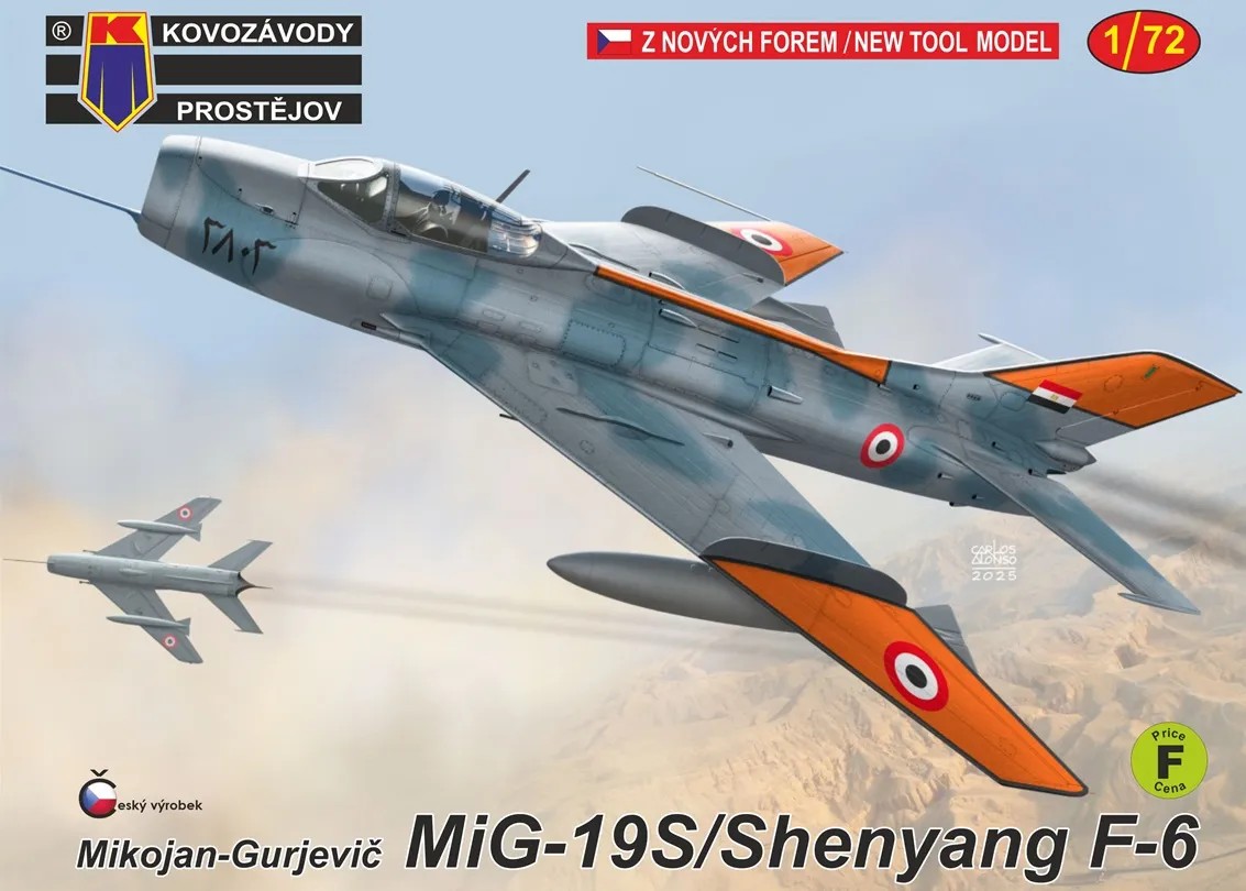 1/72 MiG-19S / Shenyang F-6 (4x camo)