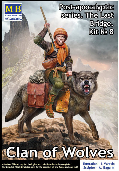 1/24 Post-apocalyptic series - Clan of Wolves