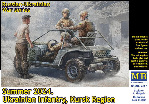 1/35 Ukrainian Infantry, Kursk Region Summer 2024
