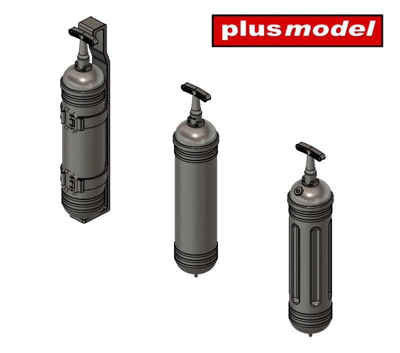 1/35 US Fire Extinguishers (12 pcs.) 3D Print