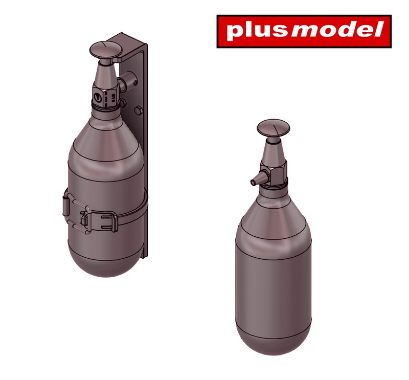 1/35 British Fire Extinguishers (10 pcs.) 3D Print