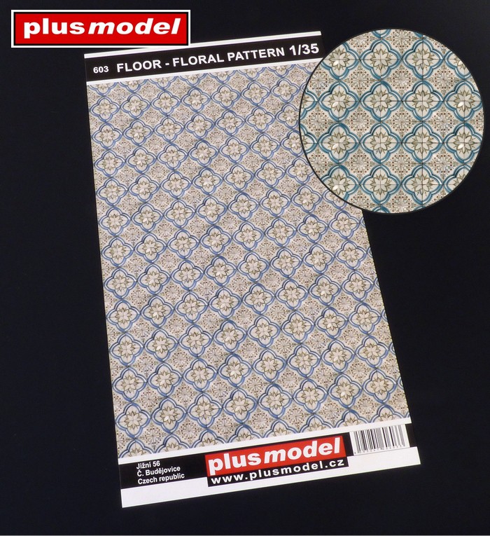1/35 Floor - floral pattern