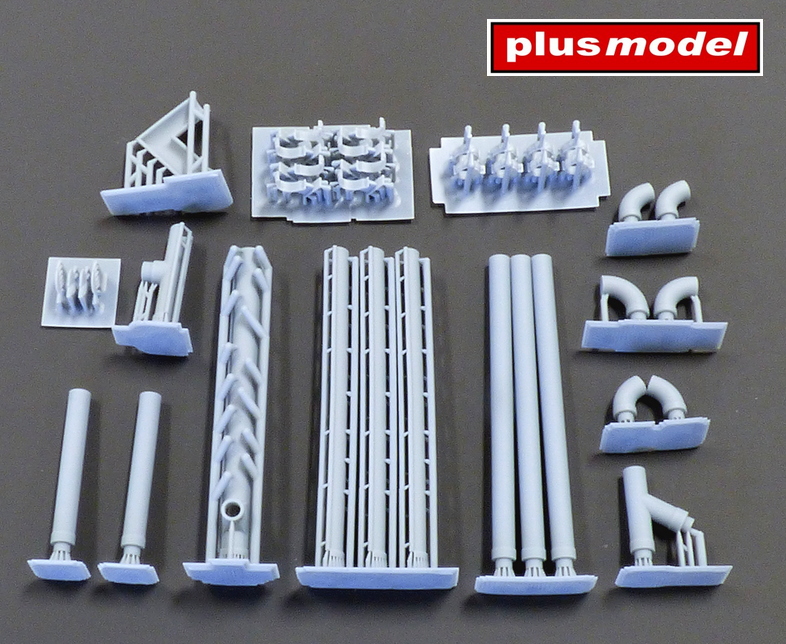 1/35 Roof gutters (37 parts, 3D Print)