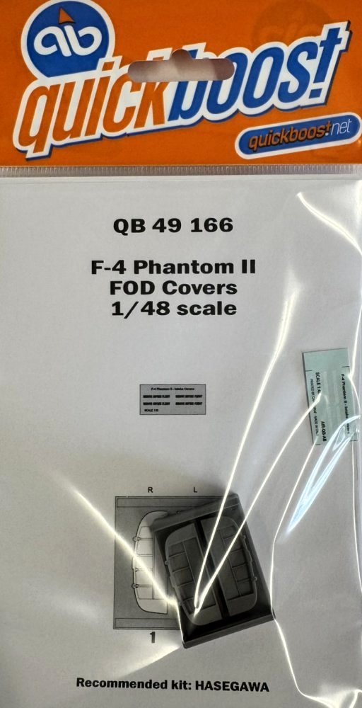 1/48 F-4 Phantom II FOD covers (HAS)
