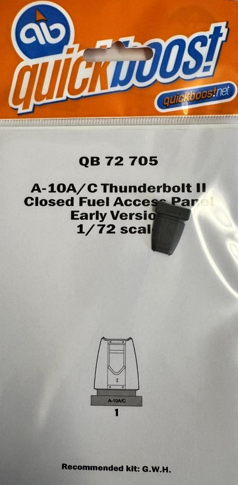 1/72 A-10A/C Thunderb.II closed fuel access early