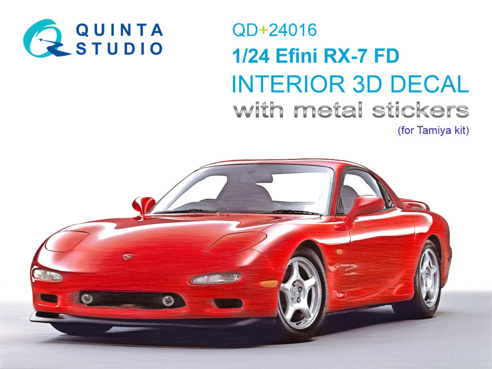 1/24 Efini RX-7FD 3D-Print.&col.interior (TAM)