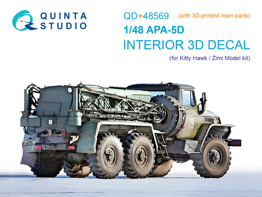 1/48 APA-5D 3D-Print.&col.Interior (KITTYH/ZIMI)