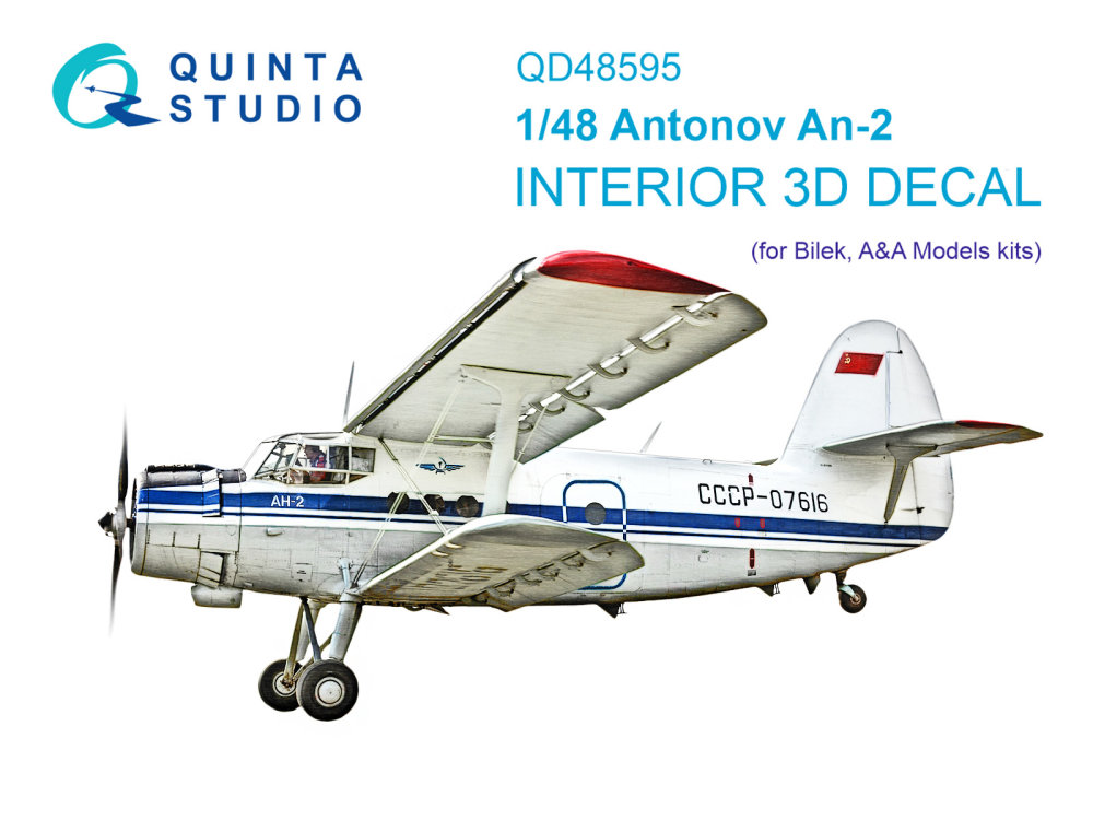 1/48 Antonov An-2 Colt 3D-Print.&col.inter.(BILEK)