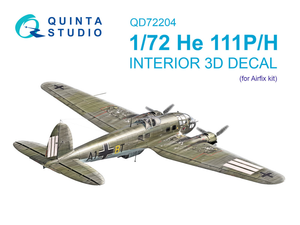 1/72 He 111 P/H 3D-Print.&col.interior (AIRF)