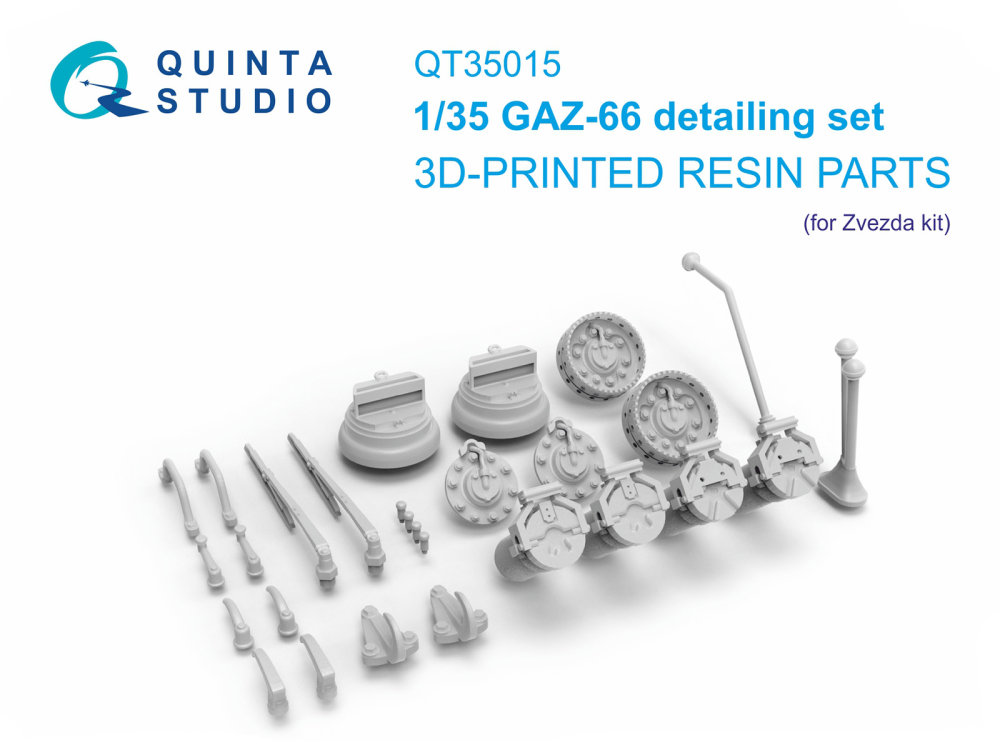 1/35 GAZ-66 detailing set (ZVE)