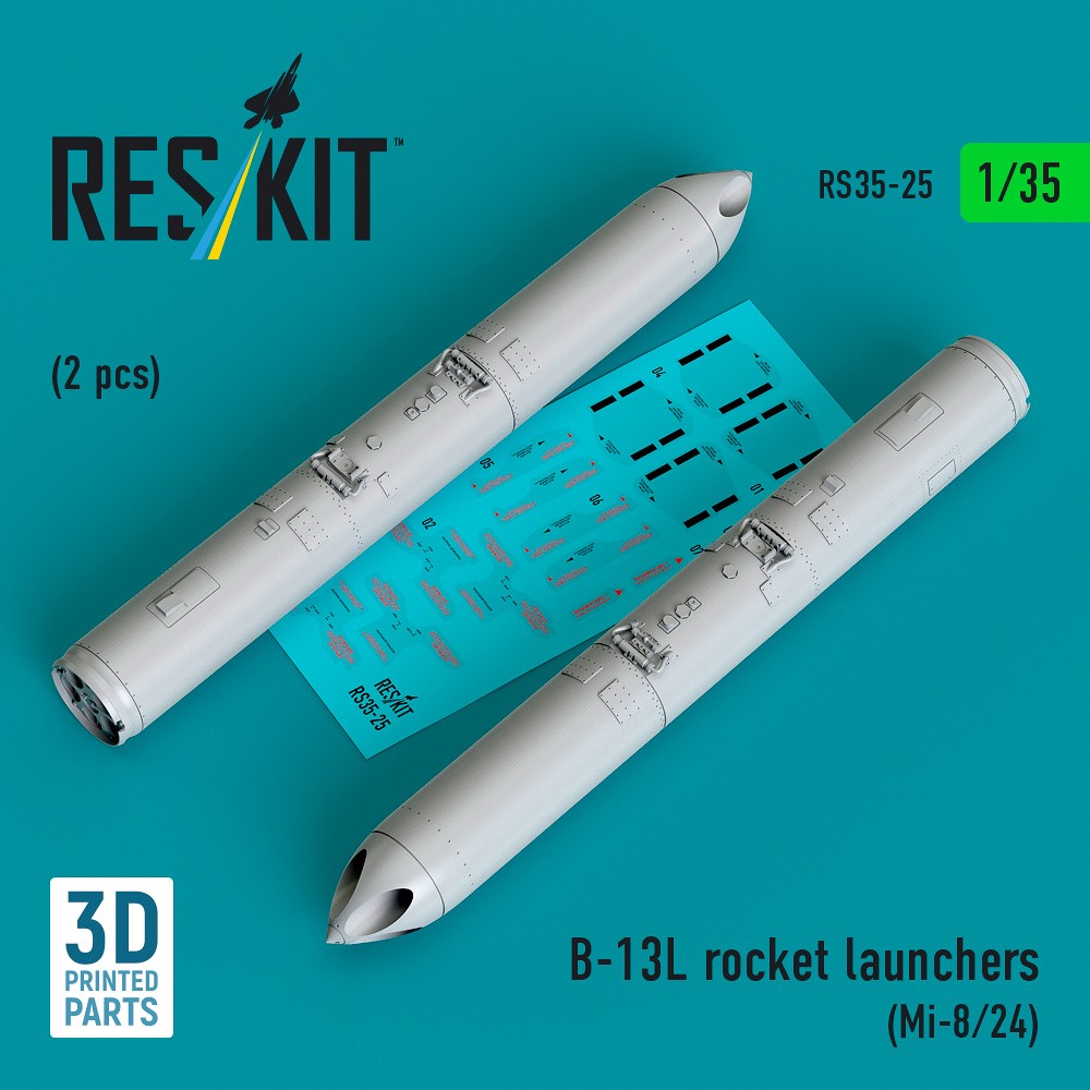 1/35 B-13L rocket launchers (2 pcs.)